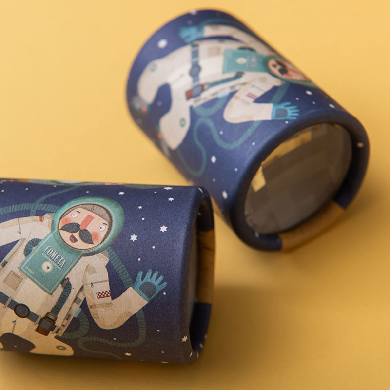 ull de mosca, calidoscopi